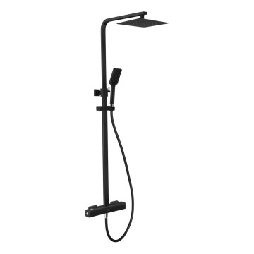 BAÑO DELUXE 31-120-08-02-00 - Conjunto de ducha con grifo termostático NAESBY latón brillante