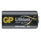 Batería de litio CR123A GP LITHIUM 3V/1400 mAh