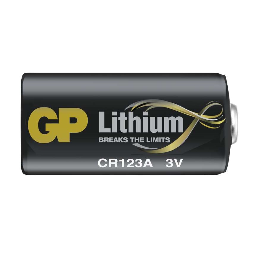 Batería de litio CR123A GP LITHIUM 3V/1400 mAh