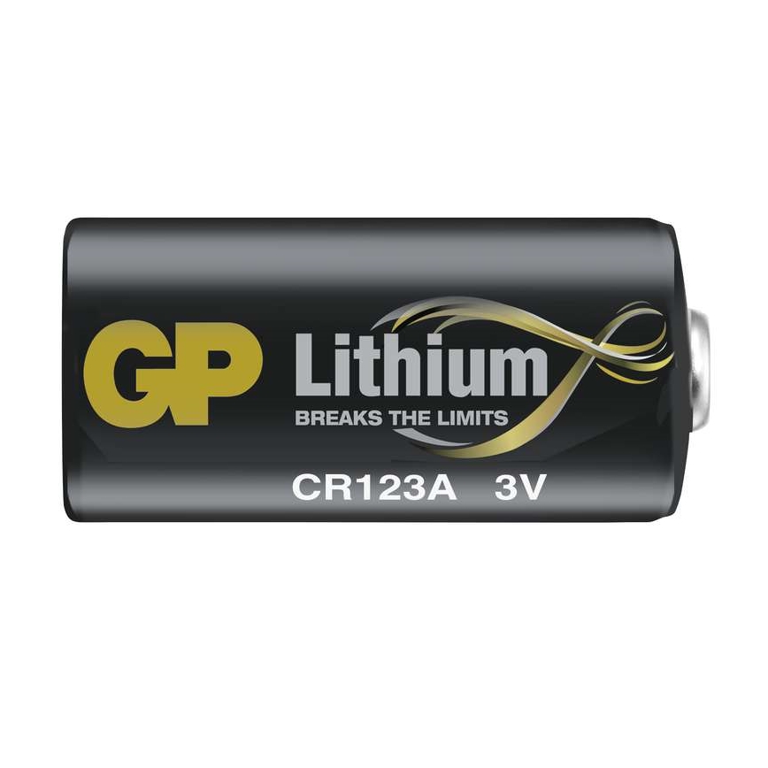 arcilla Acostumbrados a Galleta Batería de litio CR123A GP LITHIUM 3V/1400 mAh | Lampamania