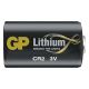 Batería de litio CR2 GP LITHIUM 3V/800 mAh