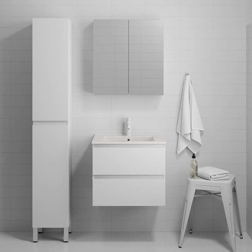 BATH DELUXE 03-060-63-01-01 - Mueble de baño con un lavabo KENWOOD 61 cm blanco mate