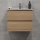 BATH DELUXE 03-060-64-86-01 - Mueble de baño con un lavabo KENWOOD 61 cm roble