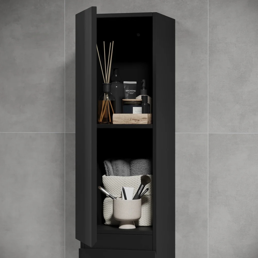 BATH DELUXE 04-030-63-02-01 - Mueble de baño KENWOOD 186 cm mate negro
