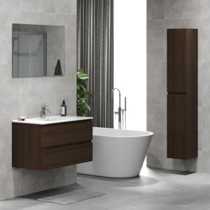 BATH DELUXE 04-030-64-84-01 - Mueble de baño KENWOOD 186 cm nogal