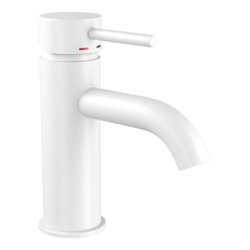 BATH DELUXE 28-005-01-01-04 - Grifo de lavabo DRAGOR 15,6 cm blanco mate