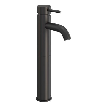 BATH DELUXE 28-005-02-02-00 - Grifo de lavabo DRAGOR 29 cm negro mate