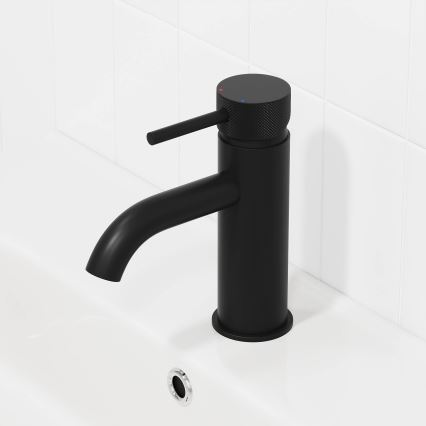 BATH DELUXE 28-005-03-02-00 - Grifo de lavabo ANHOLT 15,6 cm mate negro