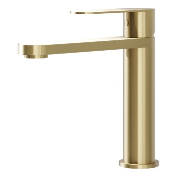 BATH DELUXE 28-017-02-70-02 - Grifo de lavabo TARNBY 17,3 cm latón cepillado