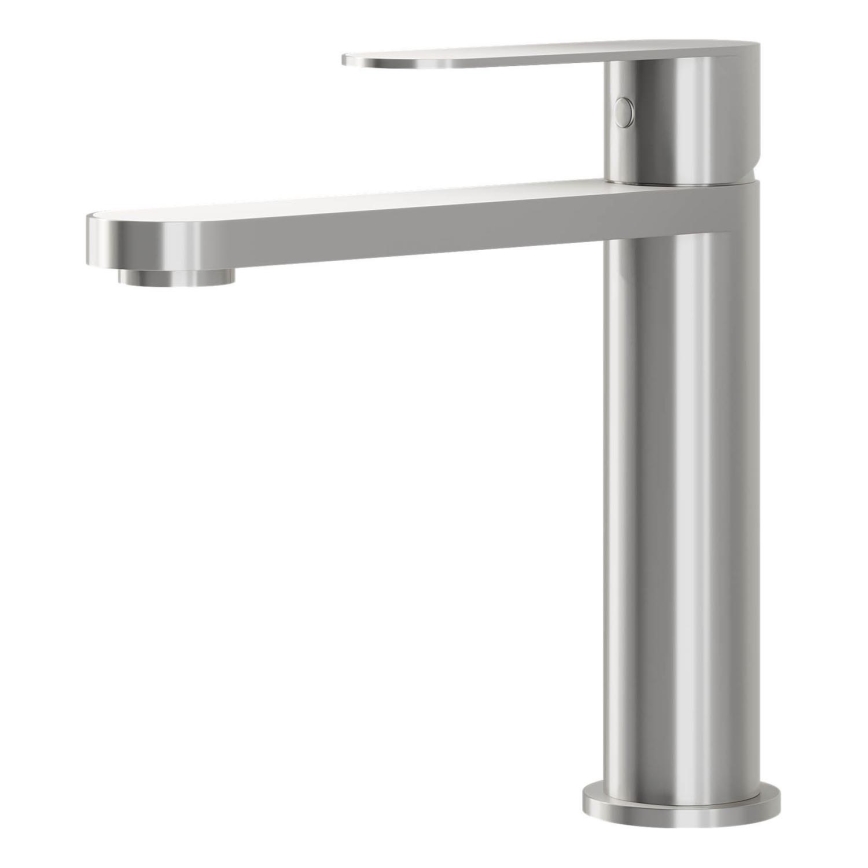 BATH DELUXE 28-017-02-71-02 - Grifo de lavabo TARNBY 17,3 cm acero inoxidable cepillado