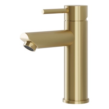 BATH DELUXE 28-017-03-70-02 - Grifo de lavabo RINGSTED 17,8 cm latón cepillado