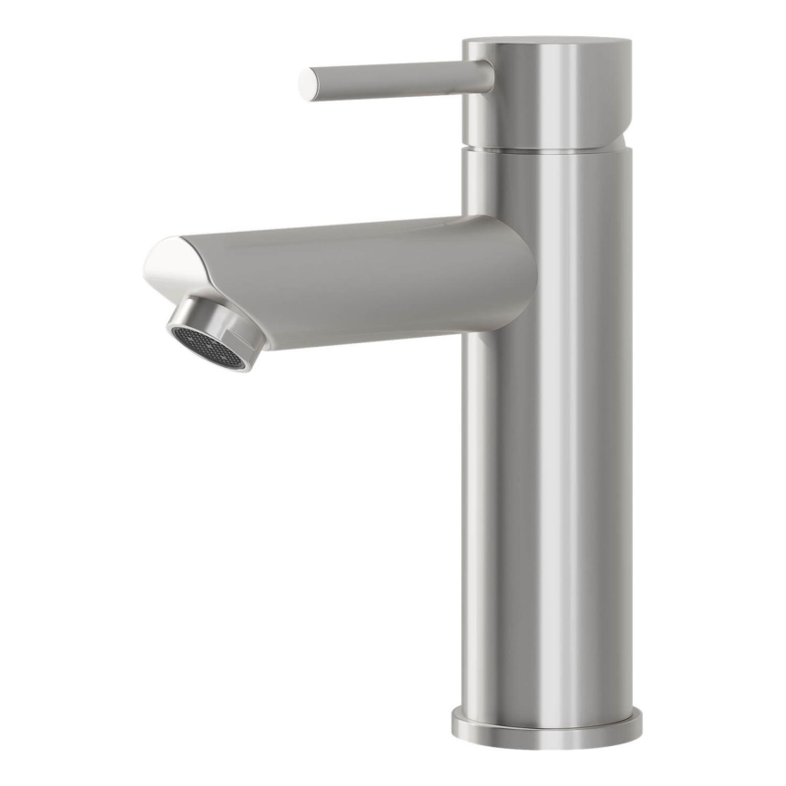 BATH DELUXE 28-017-03-71-02 - Grifo de lavabo RINGSTED 17,8 cm acero inoxidable cepillado