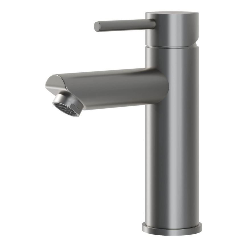 BATH DELUXE 28-017-03-73-02 - Grifo de lavabo RINGSTED 17,8 cm gris empolvado