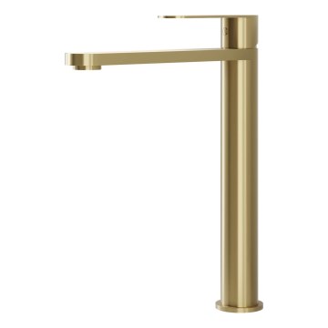 BATH DELUXE 28-027-02-70-02 - Grifo de lavabo TARNBY 27,3 cm latón cepillado