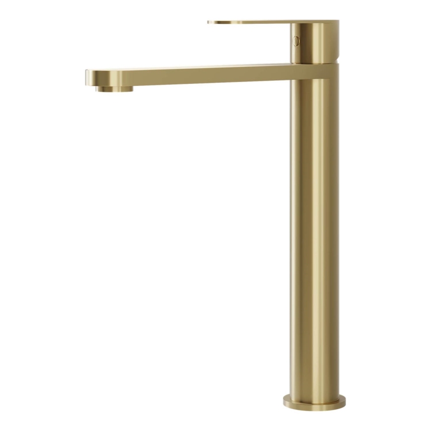 BATH DELUXE 28-027-02-70-02 - Grifo de lavabo TARNBY 27,3 cm latón cepillado