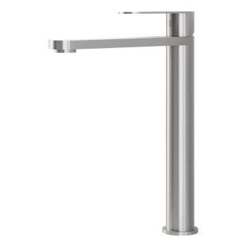BATH DELUXE 28-027-02-71-02 - Grifo de lavabo TARNBY 27,3 cm acero inoxidable cepillado