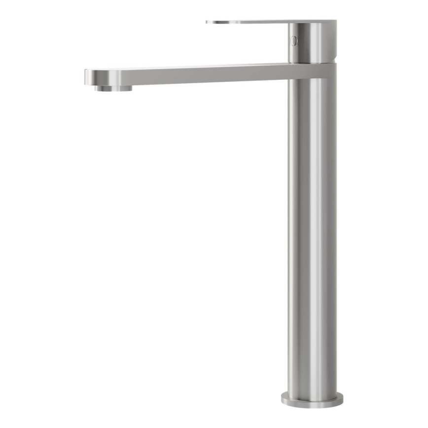 BATH DELUXE 28-027-02-71-02 - Grifo de lavabo TARNBY 27,3 cm acero inoxidable cepillado