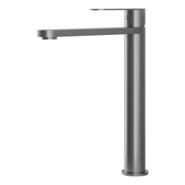 BATH DELUXE 28-027-02-73-02 - Grifo de lavabo TARNBY 27,3 cm gris empolvado