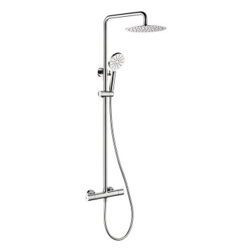 BATH DELUXE 31-120-07-60-00 - Conjunto de ducha con grifo termostático DRAGOR cromo brillante