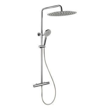 BATH DELUXE 31-120-09-60-00 - Conjunto de ducha con grifo termostático DRAGOR cromo brillante