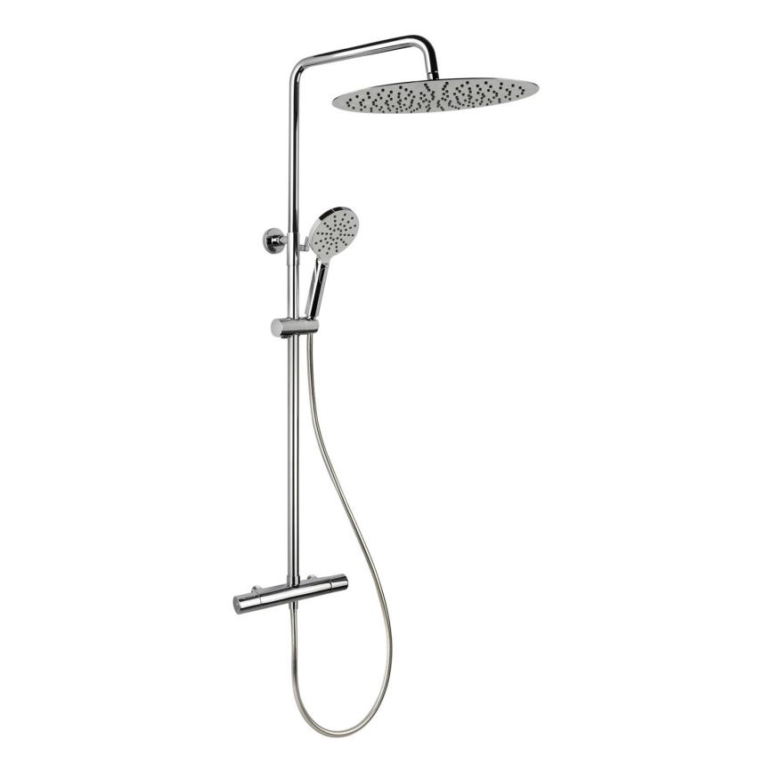 BATH DELUXE 31-120-09-60-00 - Conjunto de ducha con grifo termostático DRAGOR cromo brillante