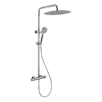 BATH DELUXE 31-120-13-60-00 - Conjunto de ducha con grifo termostático DRAGOR cromo brillante