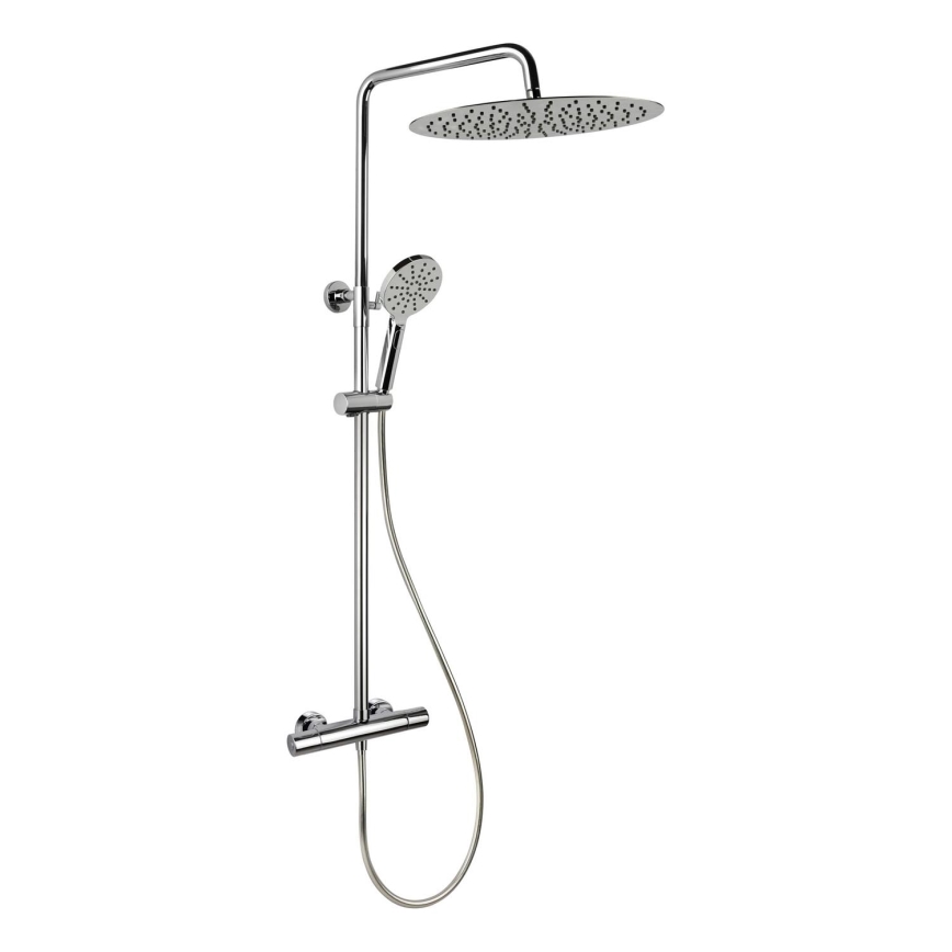 BATH DELUXE 31-120-13-60-00 - Conjunto de ducha con grifo termostático DRAGOR cromo brillante