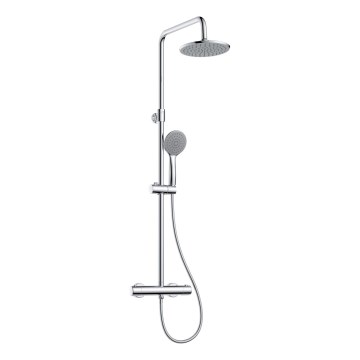 BATH DELUXE 31-130-41-60-02 - Conjunto de ducha con grifo HOUSTON cromo brillante