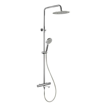 BATH DELUXE 31-160-11-60-00 - Conjunto de ducha con grifo termostático DRAGOR cromo brillante