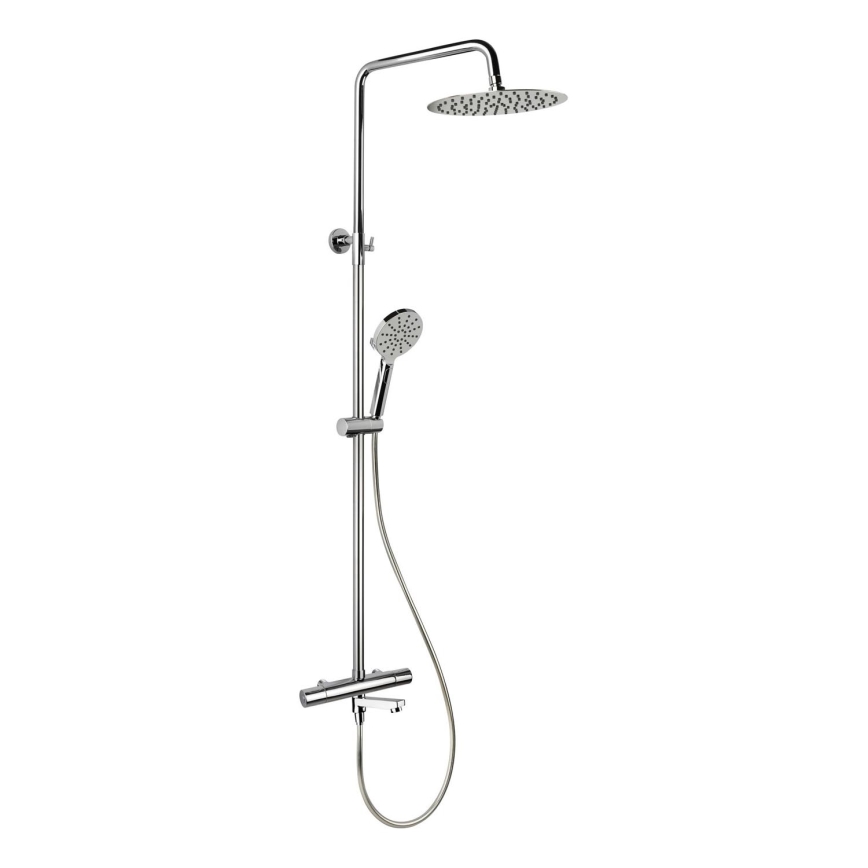 BATH DELUXE 31-160-11-60-00 - Conjunto de ducha con grifo termostático DRAGOR cromo brillante