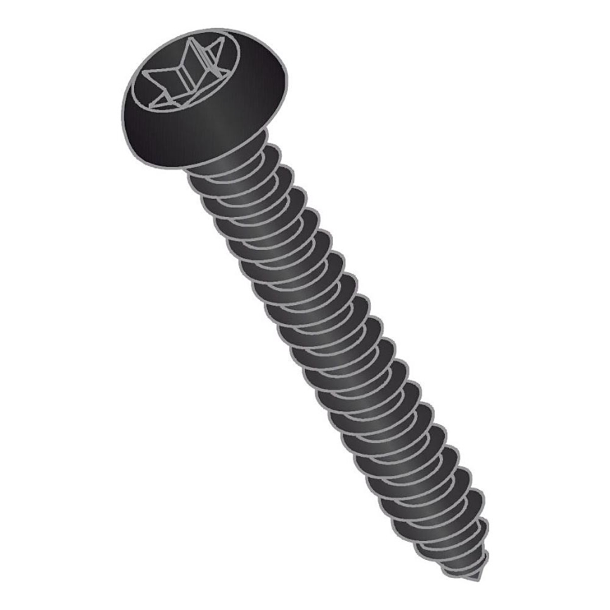 BATH DELUXE 54-045-00-02-12 - SET 50x Tornillos para paneles acústicos T25 4,6x45 mm barnizado negro