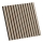 BATH DELUXE 54-060-08-86-12 - SET 4x Panel acústico de pared DANVIKEN 60x60 cm roble