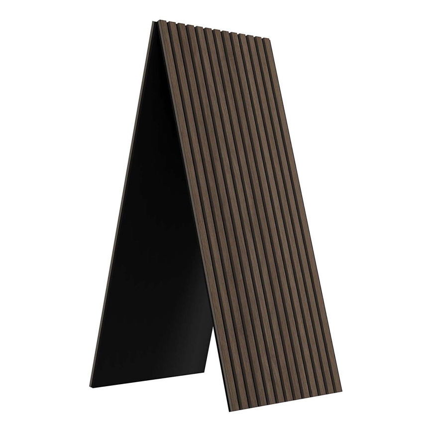 BATH DELUXE 54-240-11-84-12 - Panel acústico de pared VASALUND 240x52 cm nogal