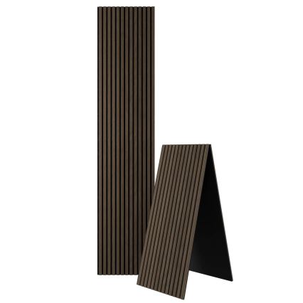 BATH DELUXE 54-240-11-84-12 - Panel acústico de pared VASALUND 240x52 cm nogal