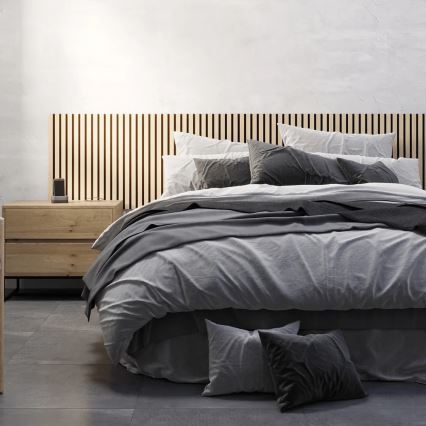 BATH DELUXE 54-240-11-86-12 - Panel acústico de pared VASALUND 240x52 cm roble