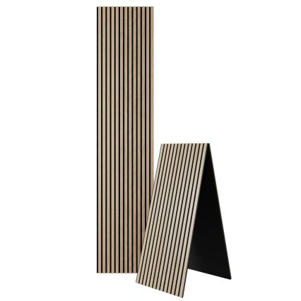BATH DELUXE 54-240-11-86-12 - Panel acústico de pared VASALUND 240x52 cm roble