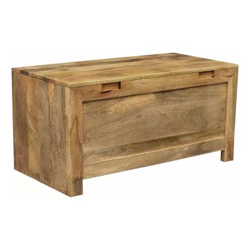 Baúl HINA 45x90 cm madera maciza/árbol de mango