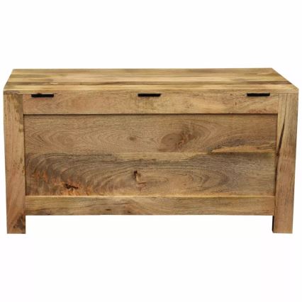 Baúl HINA 45x90 cm madera maciza/árbol de mango