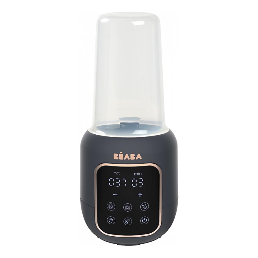 Beaba - Calientabiberones y esterilizador 5en1 azul oscuro