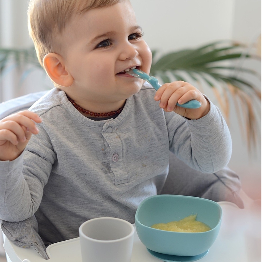 Beaba - Juego de comedor infantil Jungle 4 piezas
