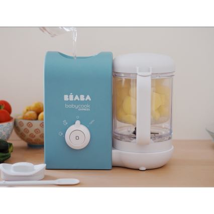 Beaba - Olla a Vapor 2en1 BABYCOOK EXPRESS azul