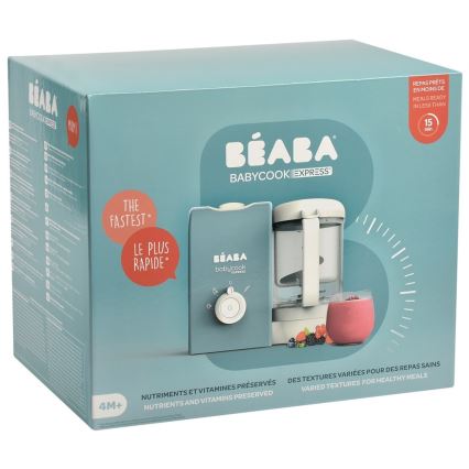 Beaba - Olla a Vapor 2en1 BABYCOOK EXPRESS azul