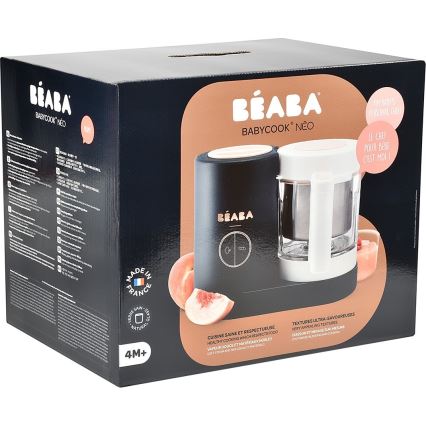 Beaba - Olla a vapor 2en1 BABYCOOK NEO azul/blanco