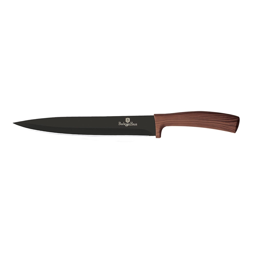 BerlingerHaus - Cuchillo de cocina 20 cm negro/marrón