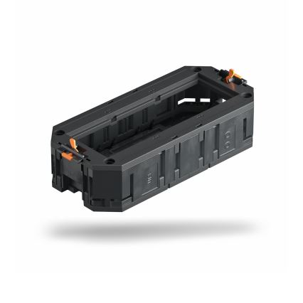 BETTERMANN - Caja de suelo para pisos elevados 12 módulos (6 dispositivos 45x45)