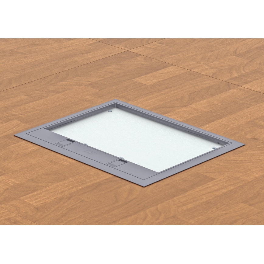 BETTERMANN - Caja de suelo para pisos elevados 18 módulos (9 dispositivos 45x45)