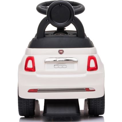 Bicicleta de empuje Fiat 500 2xAA color crema