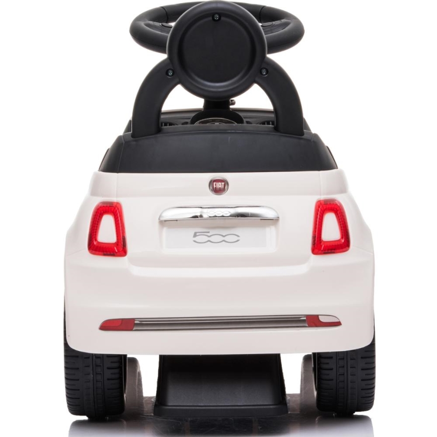 Bicicleta de empuje Fiat 500 2xAA color crema