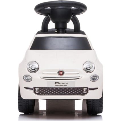 Bicicleta de empuje Fiat 500 2xAA color crema