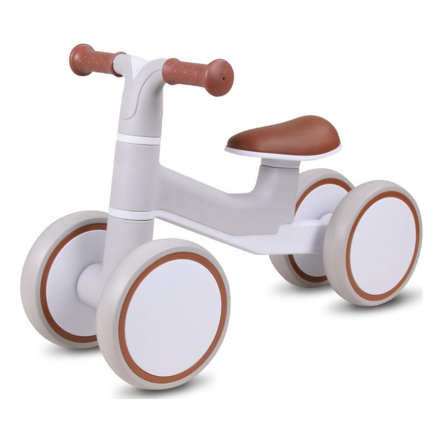Bicicleta de empuje KVADROLET gris/marrón